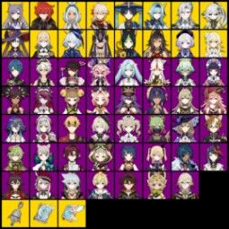 【NA】 AR56 | 55 characters | 15 legendary characters | 3 legend weapons 1
